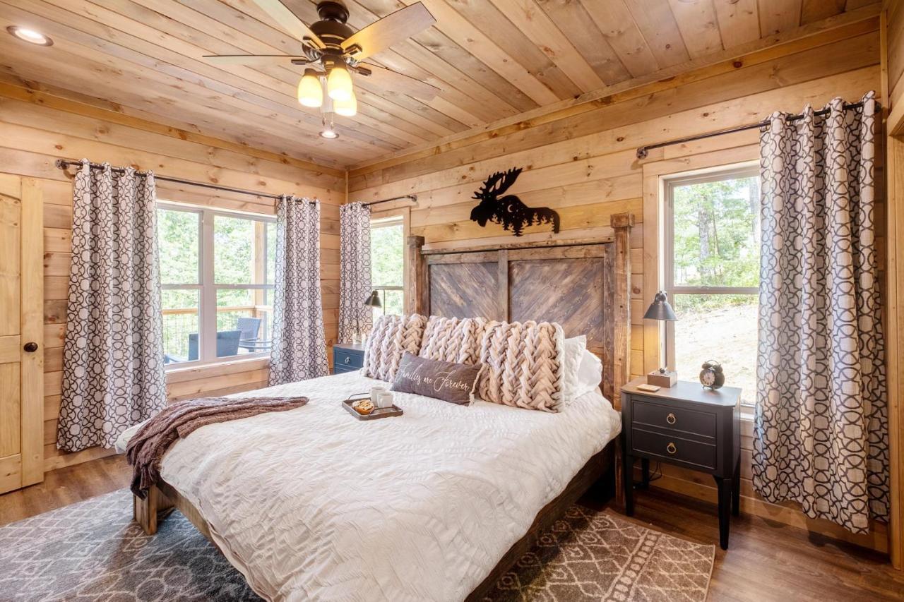 New / 3 King Suites / Sleeps12 / View / 5 Mi To Pf / Hot Tub Sevierville Exterior foto